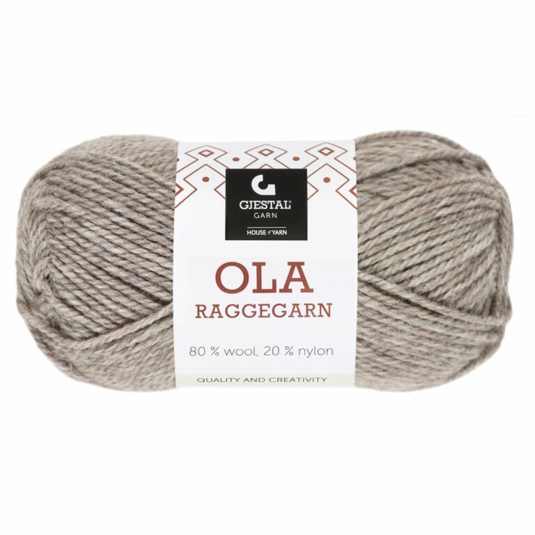 Ola Raggegarn – Till raggsockor, tröjor mm, 80% ull, 20% nylon