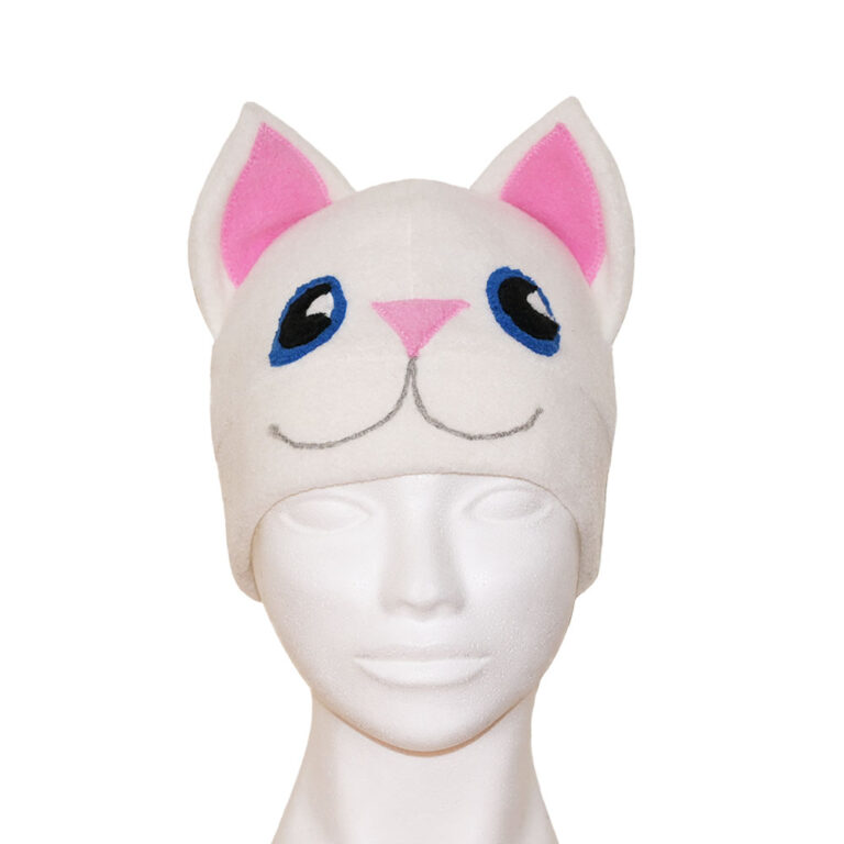 110 Katten - Symönster fantasifull fleecemössa