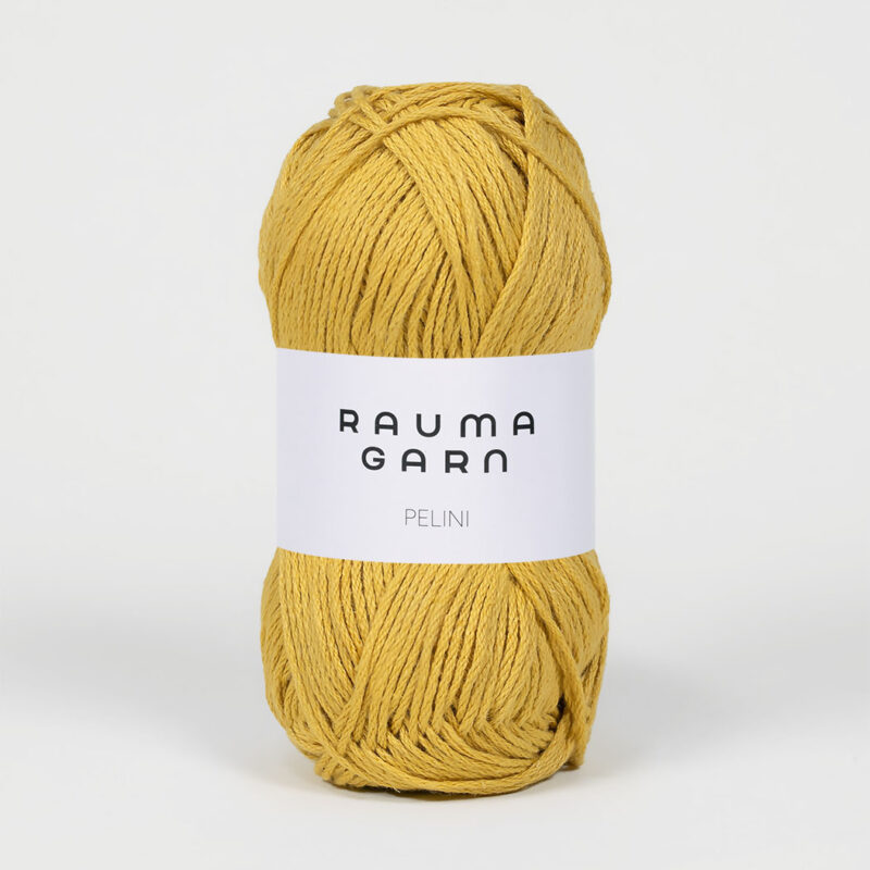 Pelini, ca 102 m - 50% Pimabomull, 50% Lin - 289-20 Gul