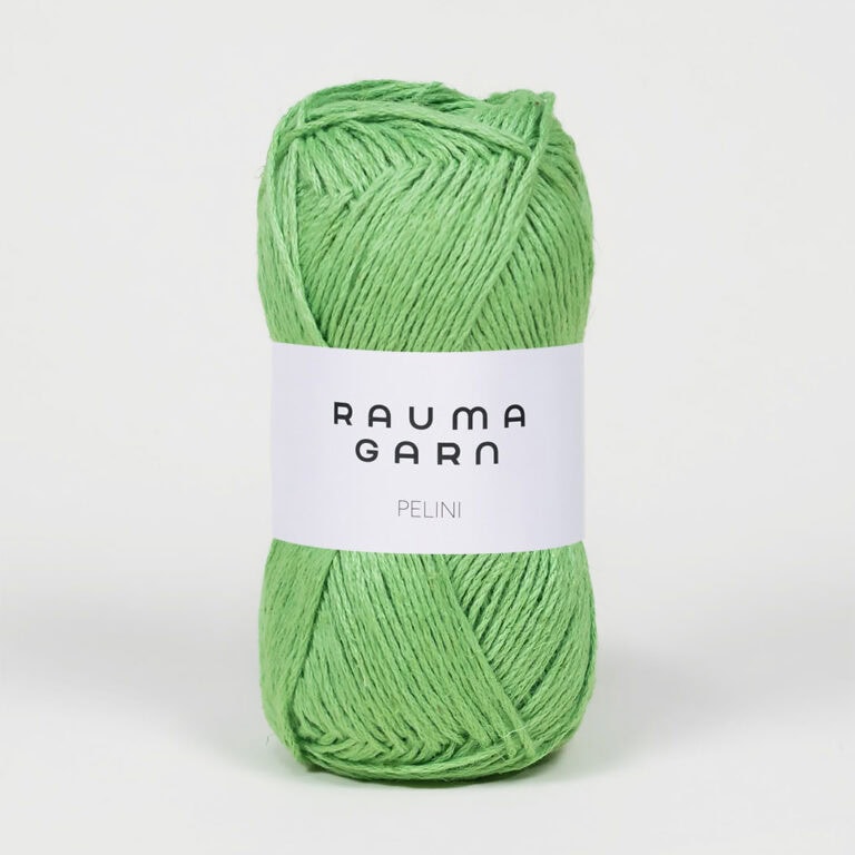 Pelini, ca 102 m - 50% Pimabomull, 50% Lin - 289-6314 Ljusgrön