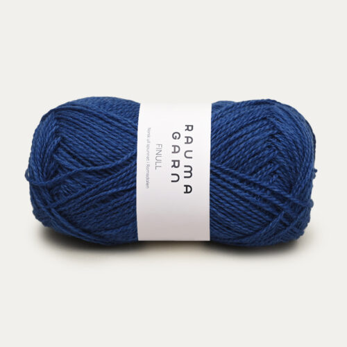 004-0443 Mörk jeansblå Finull från Rauma Garn