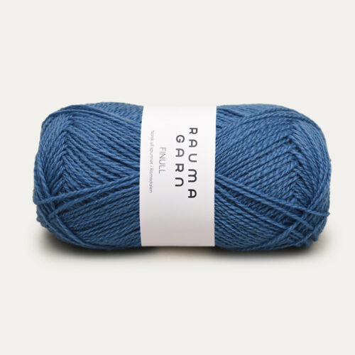 004-4036 Jeansblå Finull från Rauma Garn