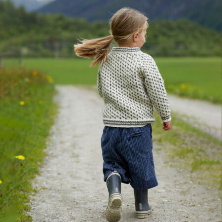 Sticka Islender / Fiskartröja - En tröja i garnet Fivel från Rauma Garn 100% norsk ull