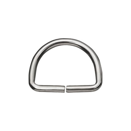 Halvrund ring / D-ring 27,5x21 mm
