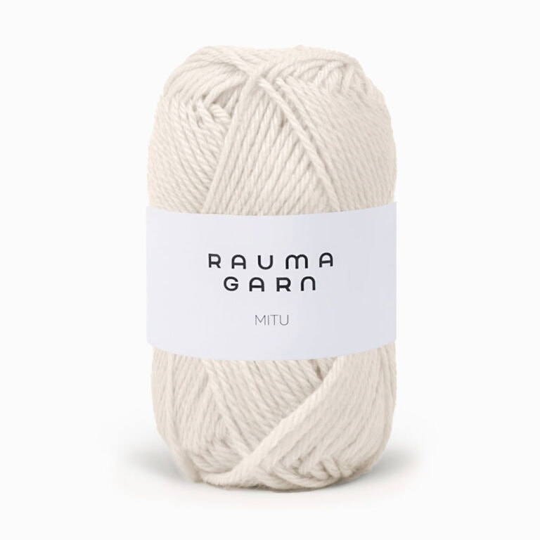 Mitu - Rauma Garn, 100 m/50 gr - 50% ull, 50% alpacka - 283-SFN10 Natur