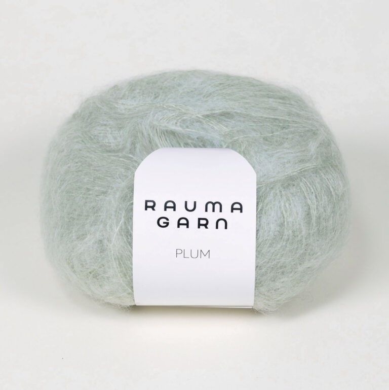 Plum - 70% super kid mohair & 30% polyamid - 250 m / 25 g - Rauma - 286-191 Dus Salvie / Dov Salvia