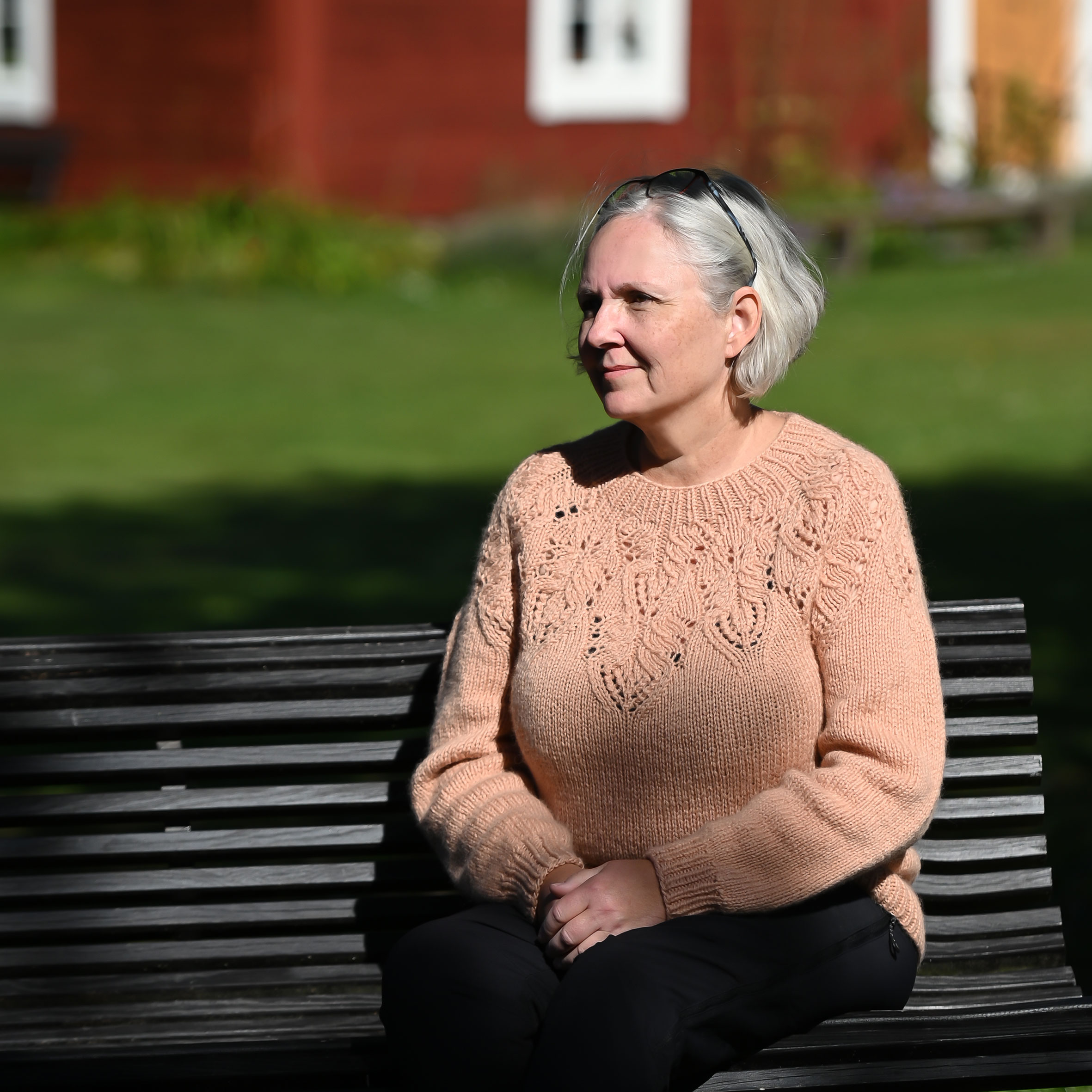 400-3 Villblomstgenser i Vams från Rauma Garn - Bild 3