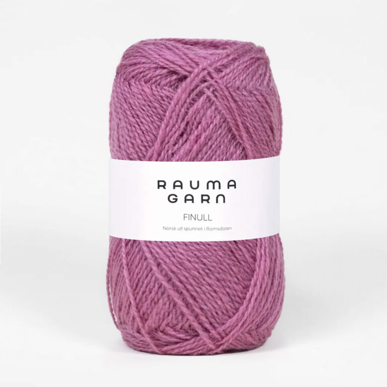 Rauma Finull, ca 175 m - 100 % Norsk ull från Rauma - 0473 Ljus Ljung