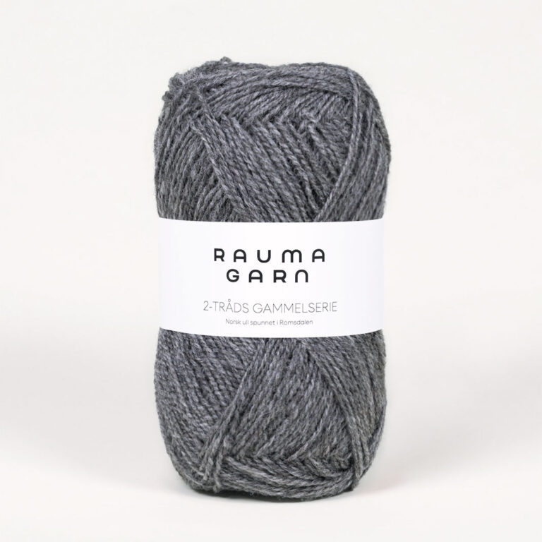 2-tråds Gammelserie, 160 m / 50 g - 100% Norsk ull