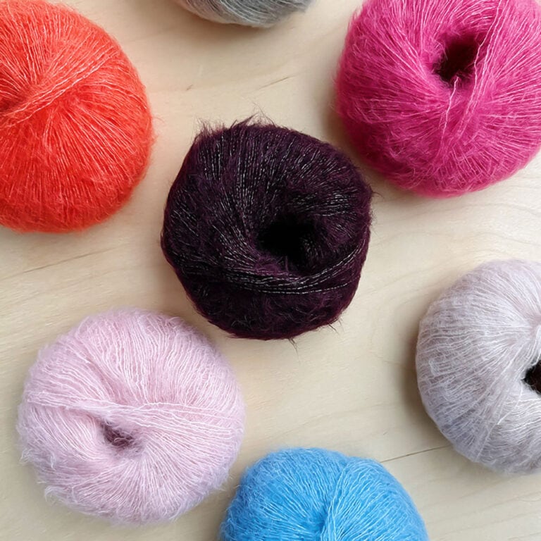 Alpaca Silk - 65% baby alpakka, 25% silke, 10% ekstra fin merinoull