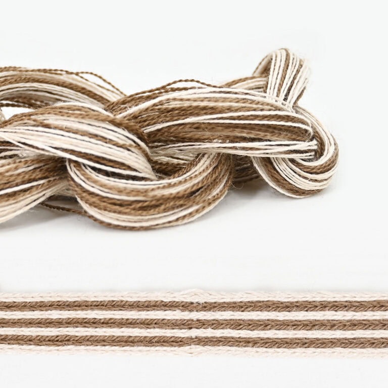 Enköping 651, ett långrandigt medeltida band 1100-1500-tal<br>Materialkit - brickvävning ⌘