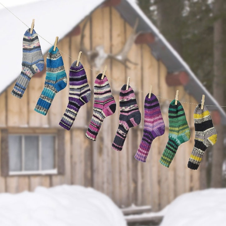 90939 Lär dig sticka raggsockar, Storl. 22-45 - Raggi - Bild 2