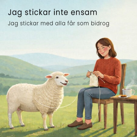 Digitalt Presentkort - Jag stickar inte ensam