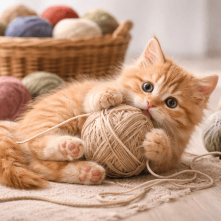 Digitalt Presentkort - Kattunge leker