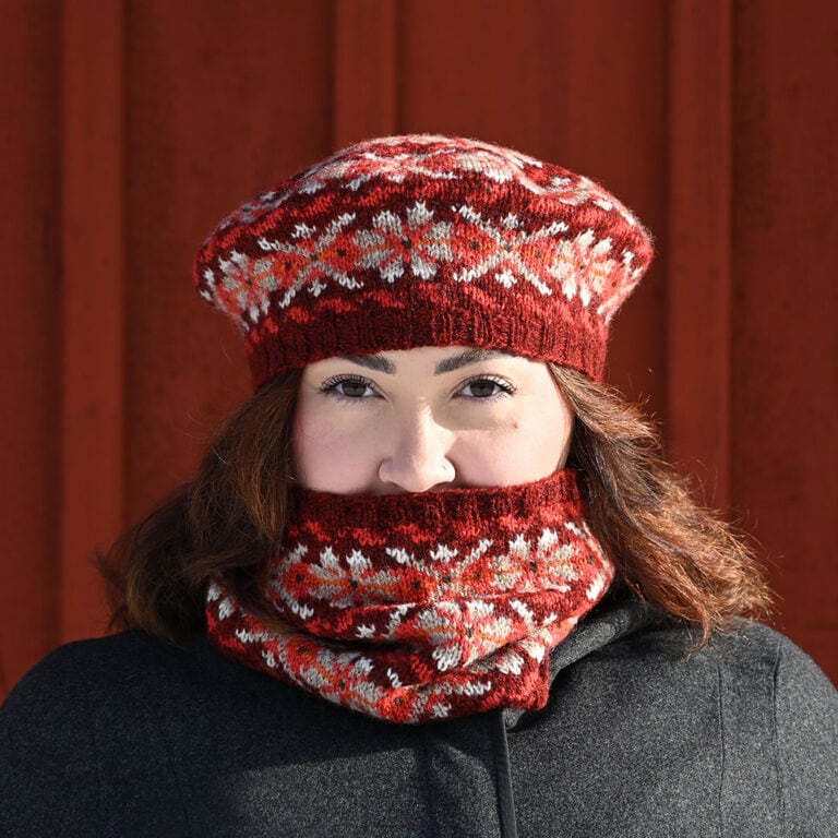 Wild Avens – Braw Cowl - Fair Isle halskrage