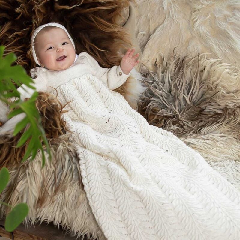 411-11 Evy dopklänning och tillbehör