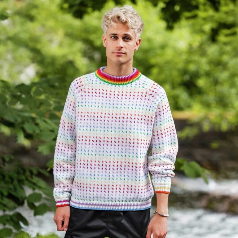 455-18 Pridelendertröja i Lille Lerke - Unisex