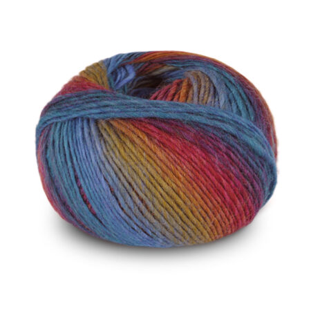 Pretty Print - Ullgarn med vackra färgövergångar, 100 gr - ca 200 m