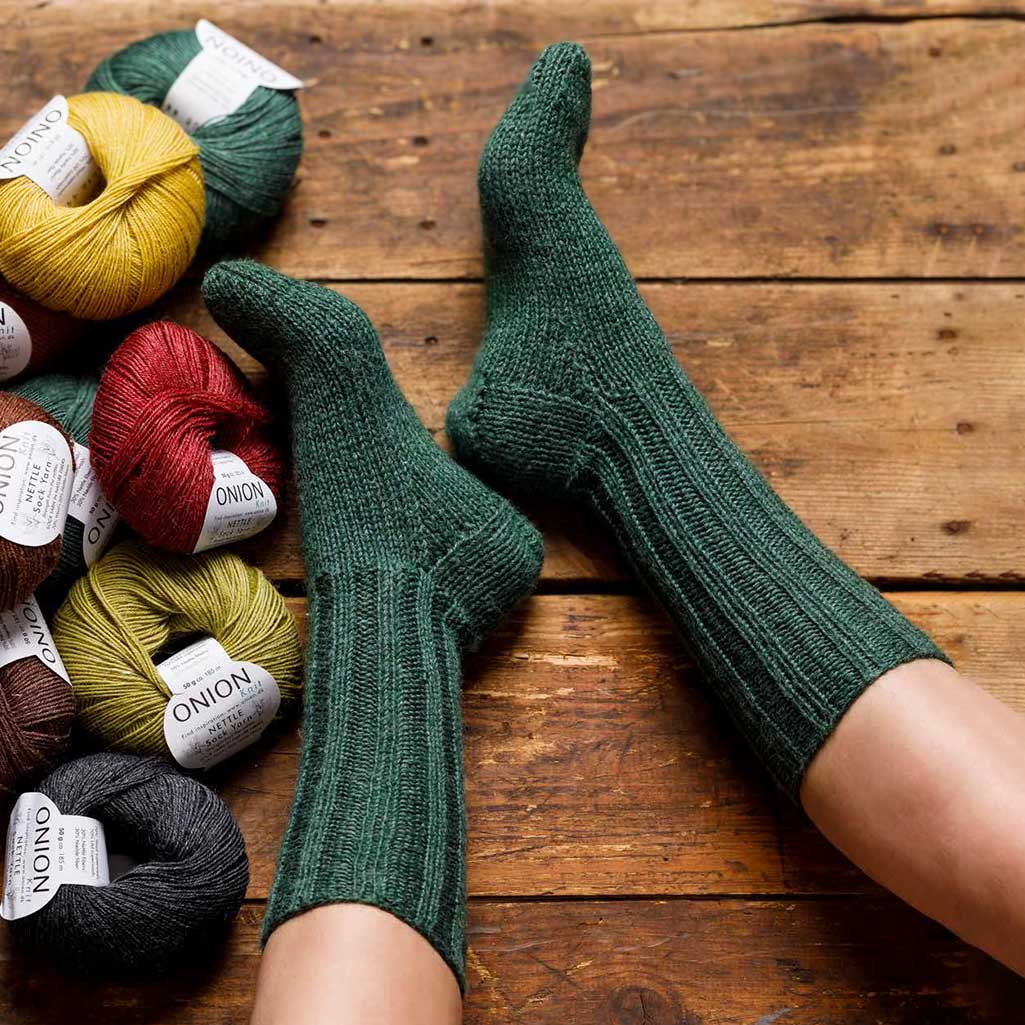791679 Myssockor i Nettle Sock Yarn