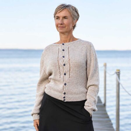 791699 Soft Cardi - kofta i Soft Organic Wool+Nettles