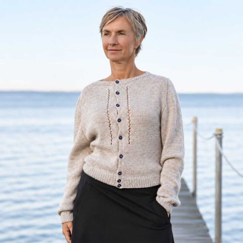 791699 Soft Cardi - kofta i Soft Organic Wool+Nettles