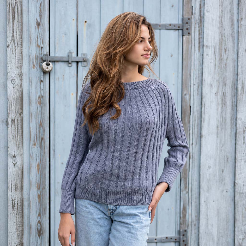 791721 Annabelle Sweater - Långärmad tröja med runt ok - Bild 2