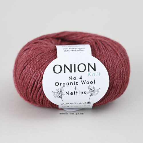 No.4 Organic Wool+Nettles - ONIONKnit – 130 m / 50 gr